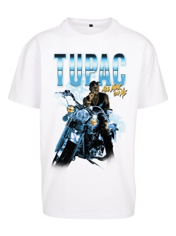 Mister Tee T-Shirt kurzarm in white