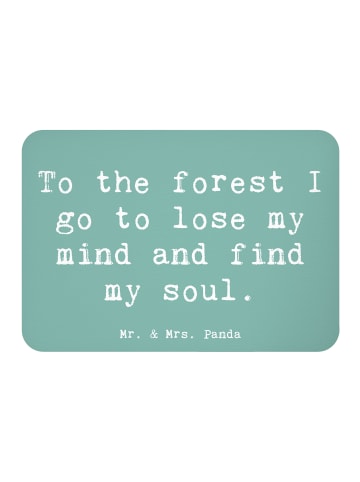 Mr. & Mrs. Panda Kühlschrankmagnet Spruch Geborgenheit in der Na... in Meeresbrise