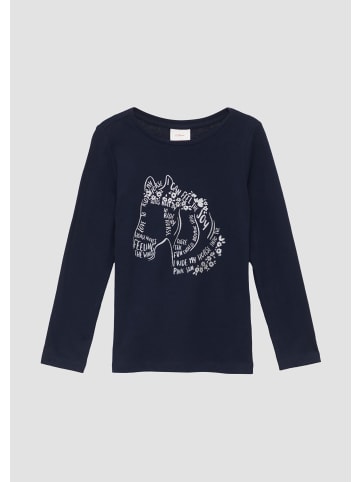 s.Oliver T-Shirt langarm in Blau