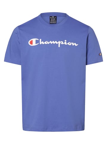 Champion T-Shirt in blau