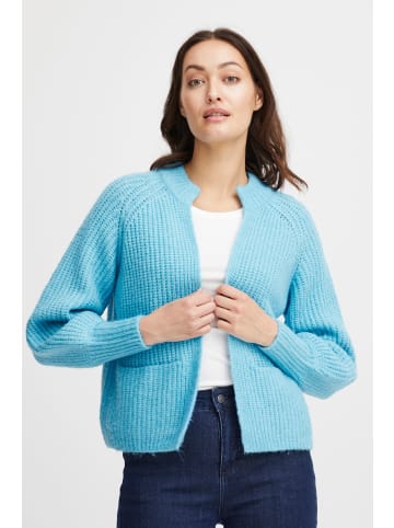 Fransa Strickjacke FRBEVERLY CAR 1 20611121 in blau