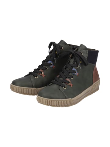 rieker Montenegro Sneaker mit Schnürsenkeln Grün