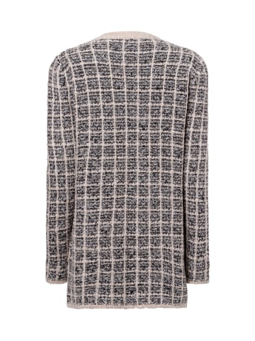 More & More Strickhülle in beige schwarz - 0001