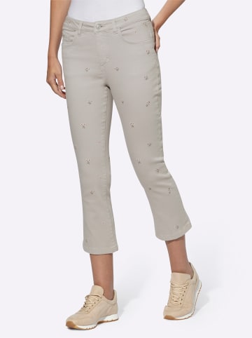 Heine Stretch-Jeans in hellgrau