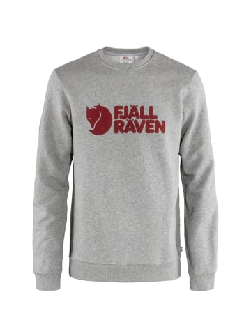 FJÄLLRÄVEN Sweatshirt Logo Sweater in hellgrau