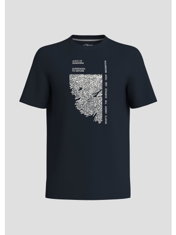 s.Oliver T-Shirt in 59D1_navy