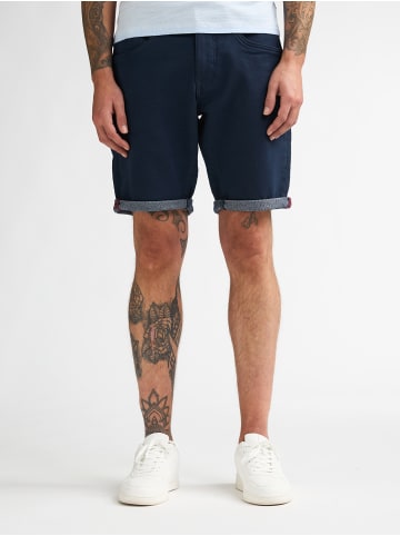 Petrol Industries Jackson Farbige Denim-Shorts Coconut in Blau