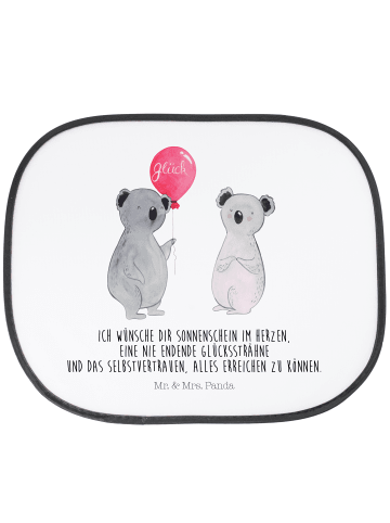 Mr. & Mrs. Panda Sonnenschutz Fenster Auto Koala Luftballon mit ... in Weiß