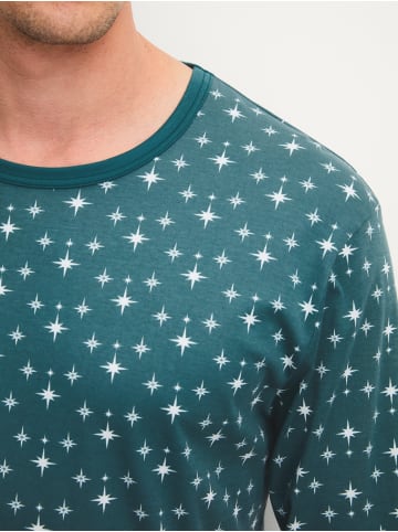 Calida Pyjama in dark petrol