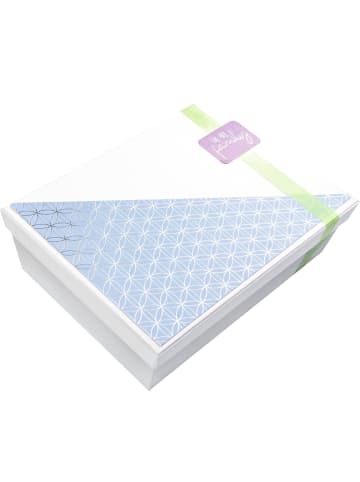 Buntpapierfabrik Ludwig Bähr Geschenkkarton-Set blanko Packung mit 5 Stück Rechteckig