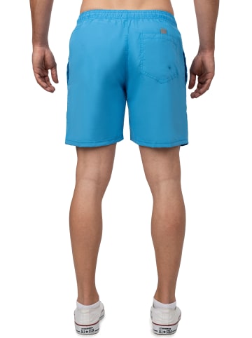 Reichstadt Herren Regular Fit Shorts Mid Waist in Sky Blue