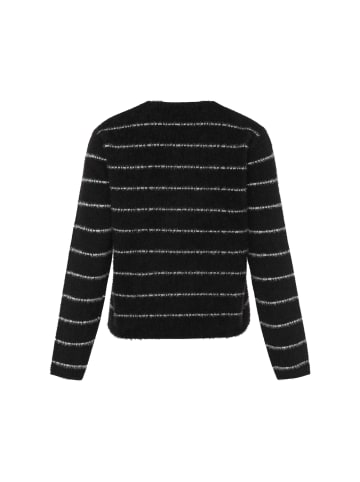 SANIKA Women Cardigan in Black Offwhite