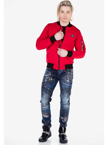 Cipo & Baxx Collegejacke in Red