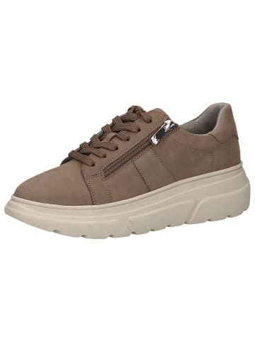 Caprice Sneaker in MUD NUBUC