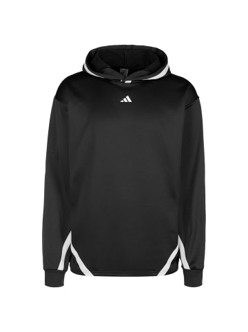 adidas Performance Hoodie Select in schwarz / weiß