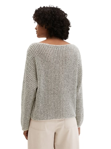 Marc O'Polo Ajour-Pullover loose in Offwhite