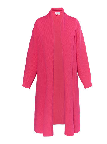 IZIA Damen Long Cardigan in Pink
