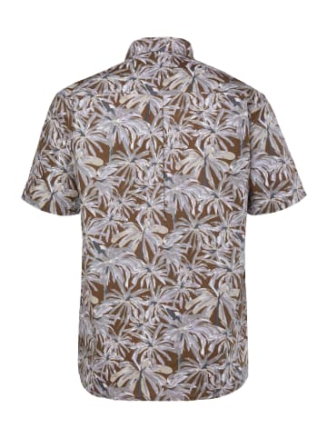 Men Plus Hemd in braun