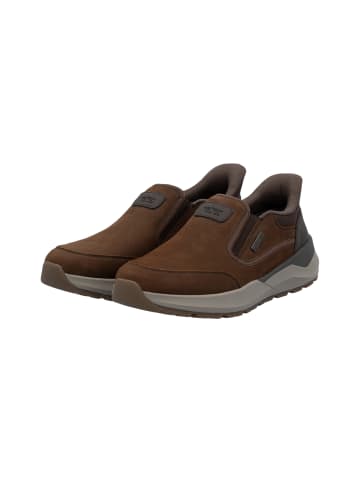 rieker Burlington Low-Top-Sneaker aus Leder Braun