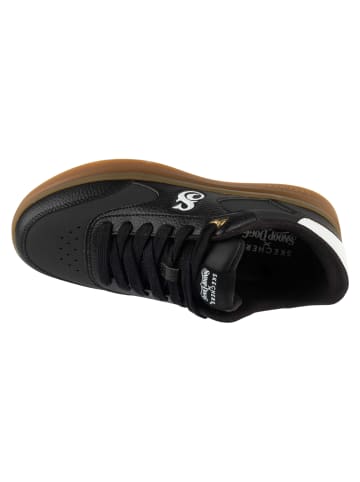 Skechers Skechers Duraleather Lace Up Snoop Cupsole Sneaker in Schwarz