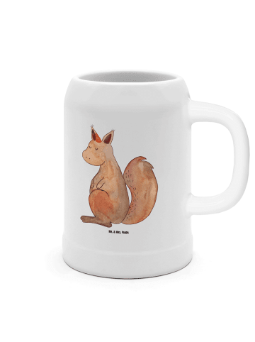 Mr. & Mrs. Panda Krug Einhorn Glauben ohne Spruch in Weiß