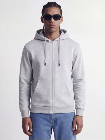 Jack & Jones Kapuzenjacke in Light Grey Melange