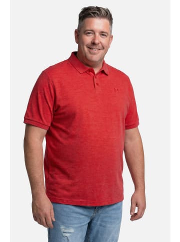 Men Plus Poloshirt in chilirot