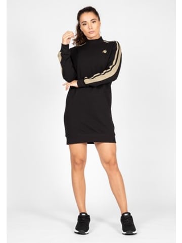 Gorilla Wear Sweatshirt-Kleid - Isabella - Schwarz