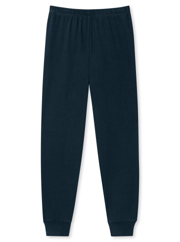 Schiesser Pyjama Nightwear in Dunkelblau