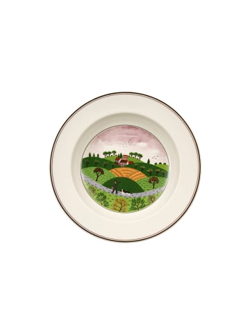 Villeroy & Boch Suppenteller Jäger Design Naif in Bunt ø 21 cm in bunt