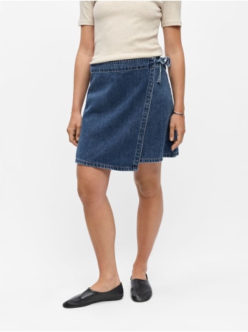 Object Wickelrock in Medium Blue Denim