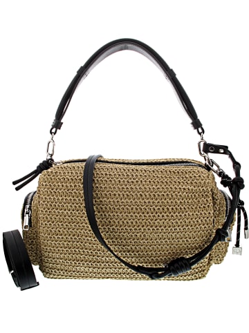 Desigual Half Logo Raffia Habana Tasche Beige