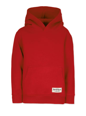 Band of Rascals Kapuzenpullover " Plain " in red