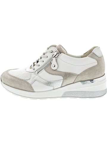 WALDLÄUFER H-Clara sportlicher Schnürer Weiß