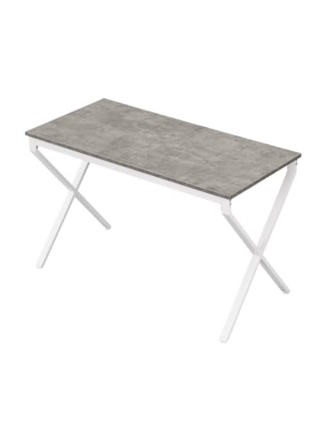 B&D Home Esstisch SAMUEL in Beton - (B)120 x (H)76 x (T)60 cm