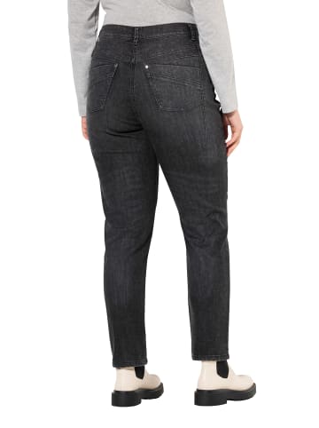 Ulla Popken Jeans in dunkelgrau denim