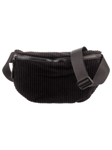 Prato SC17 zeitlose Moonbag aus Breitcord in black