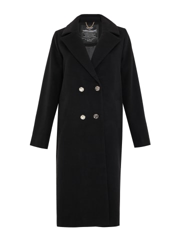 Threadbare Wollmantel THB Marley Formal Coat in Schwarz