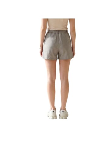 ONLY Beige Recyceltes Polyester Bermudashorts