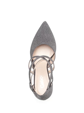 Gabor Fashion Spangenpumps in grau