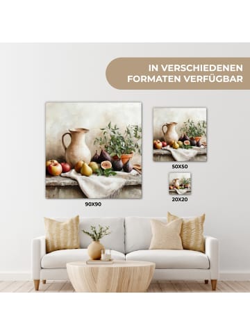MuchoWow Leinwand Bilder Naturfarben