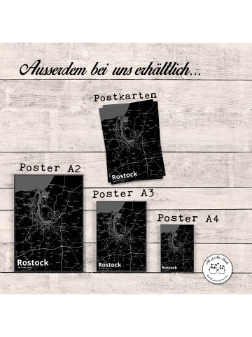 Mr. & Mrs. Panda Poster Rostock mit Spruch in Keine Angabe