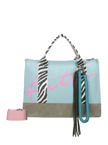 Fritzi aus Preußen Schultertasche Summer Zebra Safari in Safari