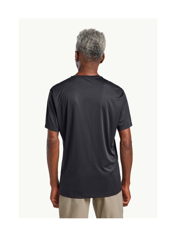 Jack Wolfskin Tshirt in Schwarz