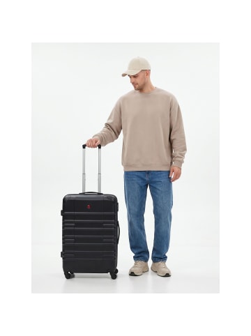 Wenger Amplar Evo 4 Rollen Trolley L 75 cm mit Dehnfalte black