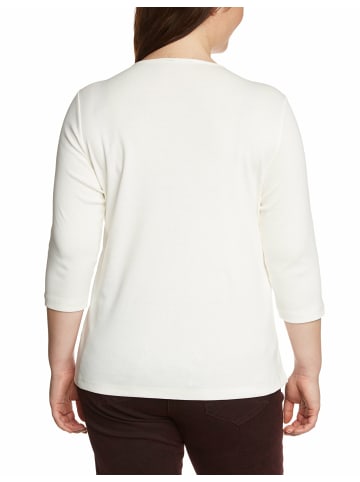 VIA APPIA Rundhals T-Shirt für Damen in beige