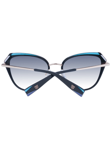Bulget Frauen Sonnenbrille Katzenauge Schwarz