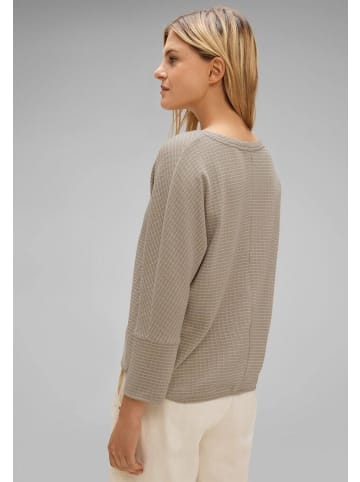 Street One Sweatshirt in spring sand melange