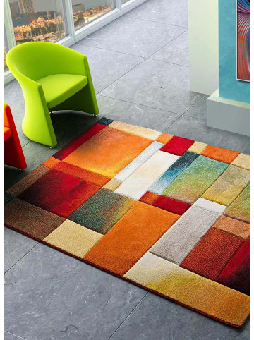 Atticgo Kurzflor-Teppich MATRIX in mehrfarbig