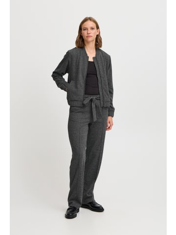 b. young Trackjacket-sweat BYROWAN Regular fit in Black Melange